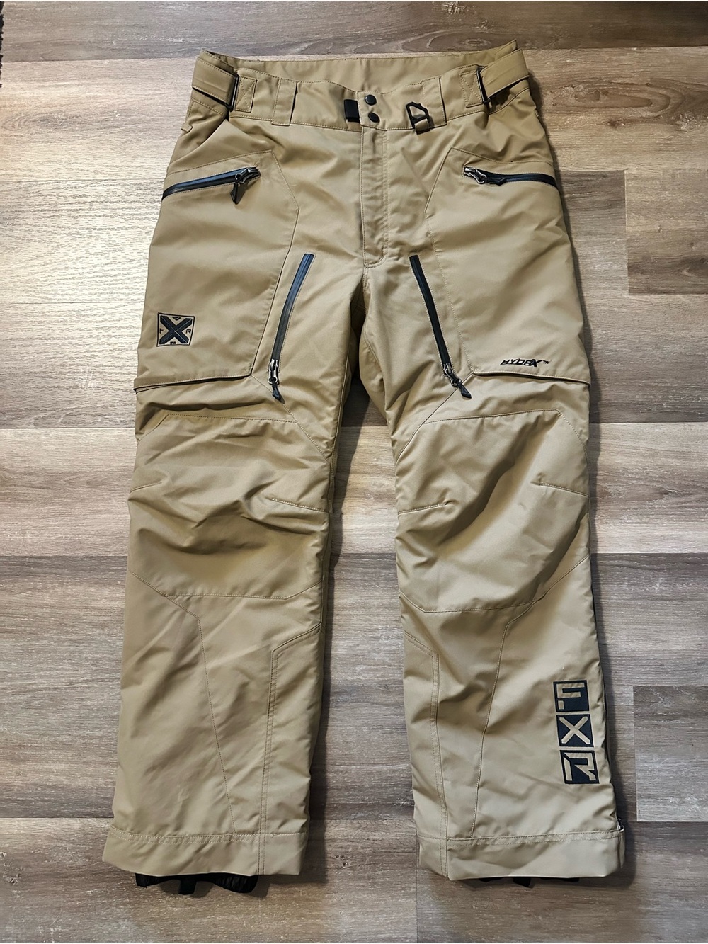 FXR Men’s Ridge Snow Pants Size Large – Canvas Color, Excellent Condition
